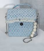 Natali Clutch Pastel Blue