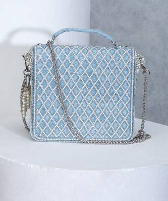 Natali Clutch Pastel Blue 4