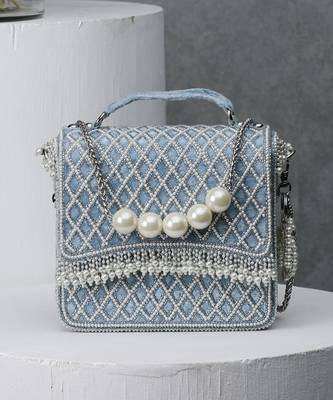 Natali Clutch Pastel Blue 5