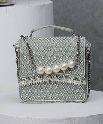 Natali Clutch Moss Green 1