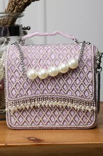 Natali Clutch Lavender