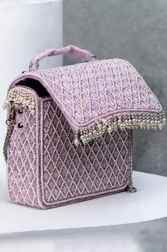 Natali Clutch Lavender
