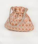 Rabia Potli Rose Gold Silver