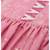 Pink Ikat Print With Gold Foil Cotton Blend Short Kurti