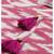 Pink Ikat Printed With Tassels Cotton Blend Straight Kurta
