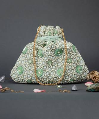 Raisa Potli Moss Green 3