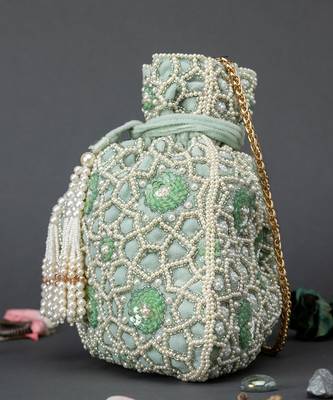 Raisa Potli Moss Green 4