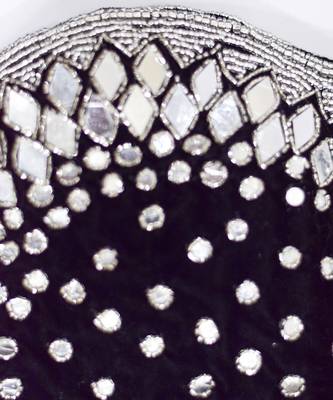 Satara Potli Black-Silver 5