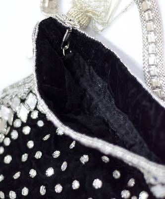Satara Potli Black-Silver 6