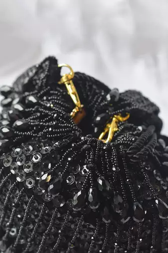 Shayna Bucket Bag Black