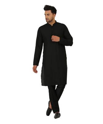 Feturing Classic Brocade Nehru jacket with kurta and pants. 1