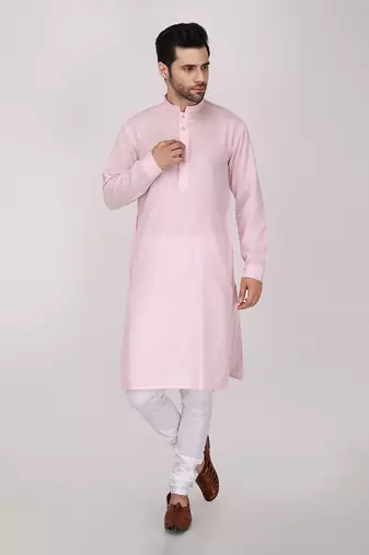 Featuring resham embroidery Nehru Jacket with kurta and churidaar.