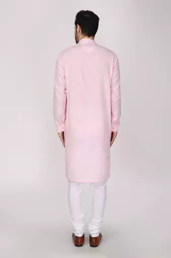 Featuring resham embroidery Nehru Jacket with kurta and churidaar.
