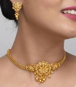 Gold plated Necklace Jewelry Set