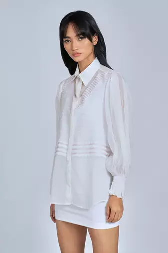 White Vest Shirt