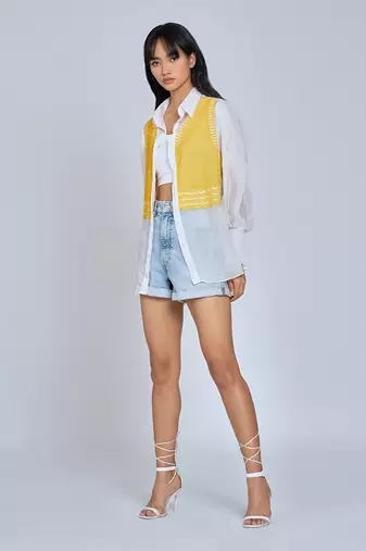 Yellow Vest  Shirt