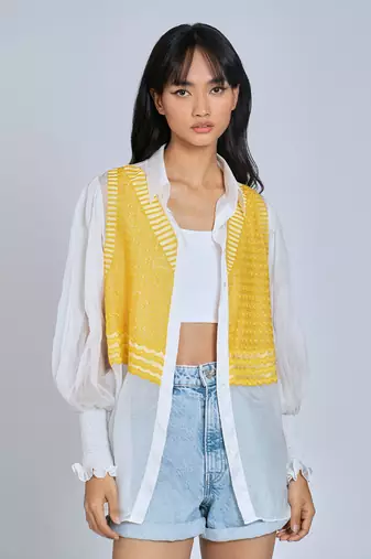 Yellow Vest  Shirt