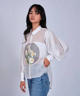 White Daisy Shirt 2