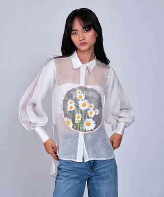 White Daisy Shirt 3