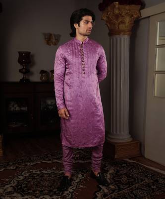 Purple Mitra Kurta Set 2
