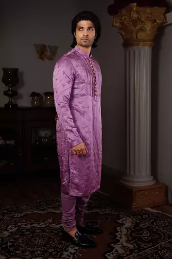 Purple Mitra Kurta Set