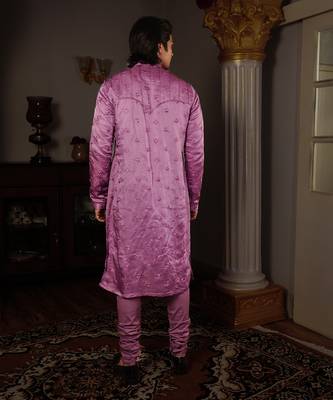 Purple Mitra Kurta Set 4