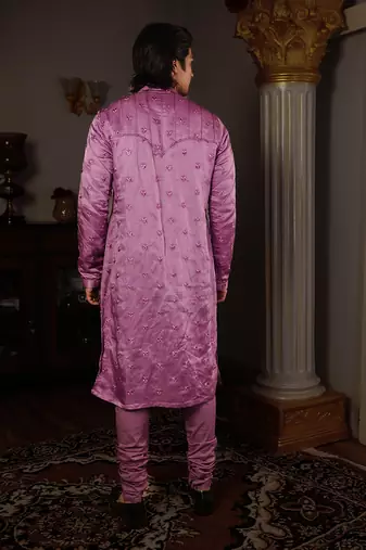 Purple Mitra Kurta Set