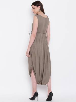 Grey embroidered rayon ethnic-kurtis 2