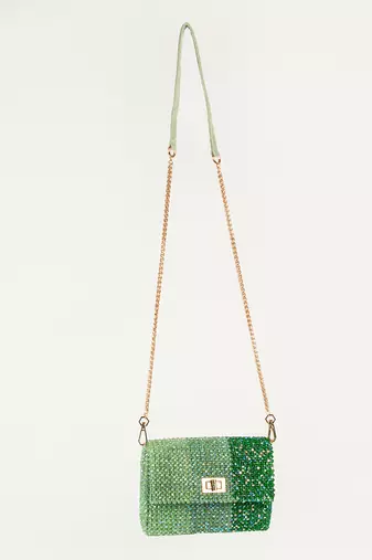 Mirai Clutch Forest Green