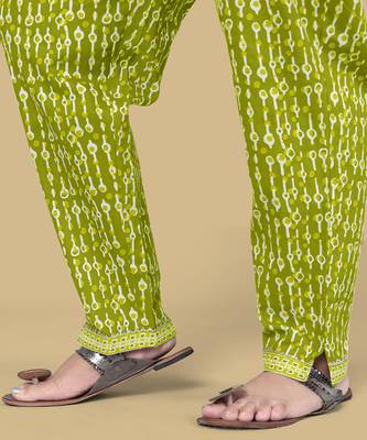 Green gotta patti cotton salwar 4