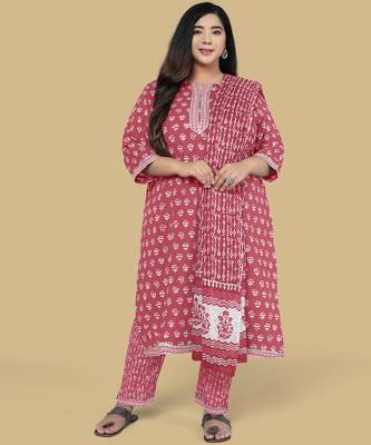 Pink gotta patti cotton salwar 1