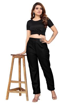 Mohvogue Poly Cotton Trouser. 1