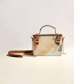 Multicolor Convesational embellished sling bag