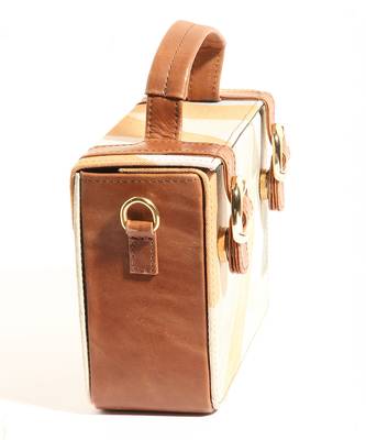 Multicolor Convesational embellished sling bag 4