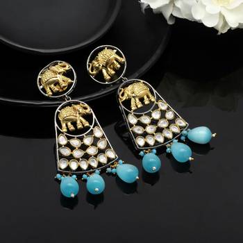 Turquoise danglers-drops 1