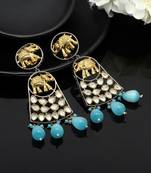 Turquoise danglers-drops