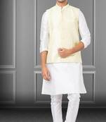 Festive Wear Designer Kurta Pyjama With Jacket