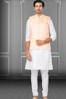 Festive Wear Designer Kurta Pyjama With Jacket