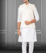 Festive Wear Designer Kurta Pyjama With Jacket