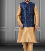 Festive Wear Designer Kurta Pyjama With Jacket