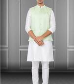 Festive Wear Designer Kurta Pyjama With Jacket