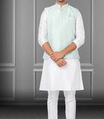Festive Wear Designer Kurta Pyjama With Jacket