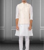 Festive Wear Designer Kurta Pyjama With Jacket