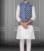 Festive Wear Designer Kurta Pyjama With Jacket