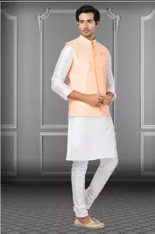 Festive Wear Designer Kurta Pyjama With Jacket