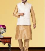 Festive Wear Designer Kurta Pyjama With Jacket