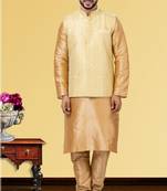 Festive Wear Designer Kurta Pyjama With Jacket