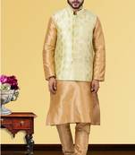 Festive Wear Designer Kurta Pyjama With Jacket