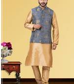 Festive Wear Designer Kurta Pyjama With Jacket