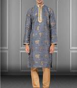 Festive Wear Designer Heavy Kurta With Pyjama